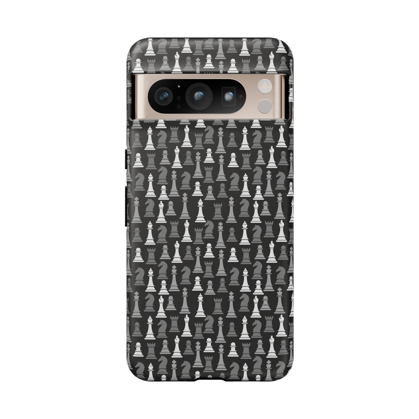 Chess Phone Case - Bold Black