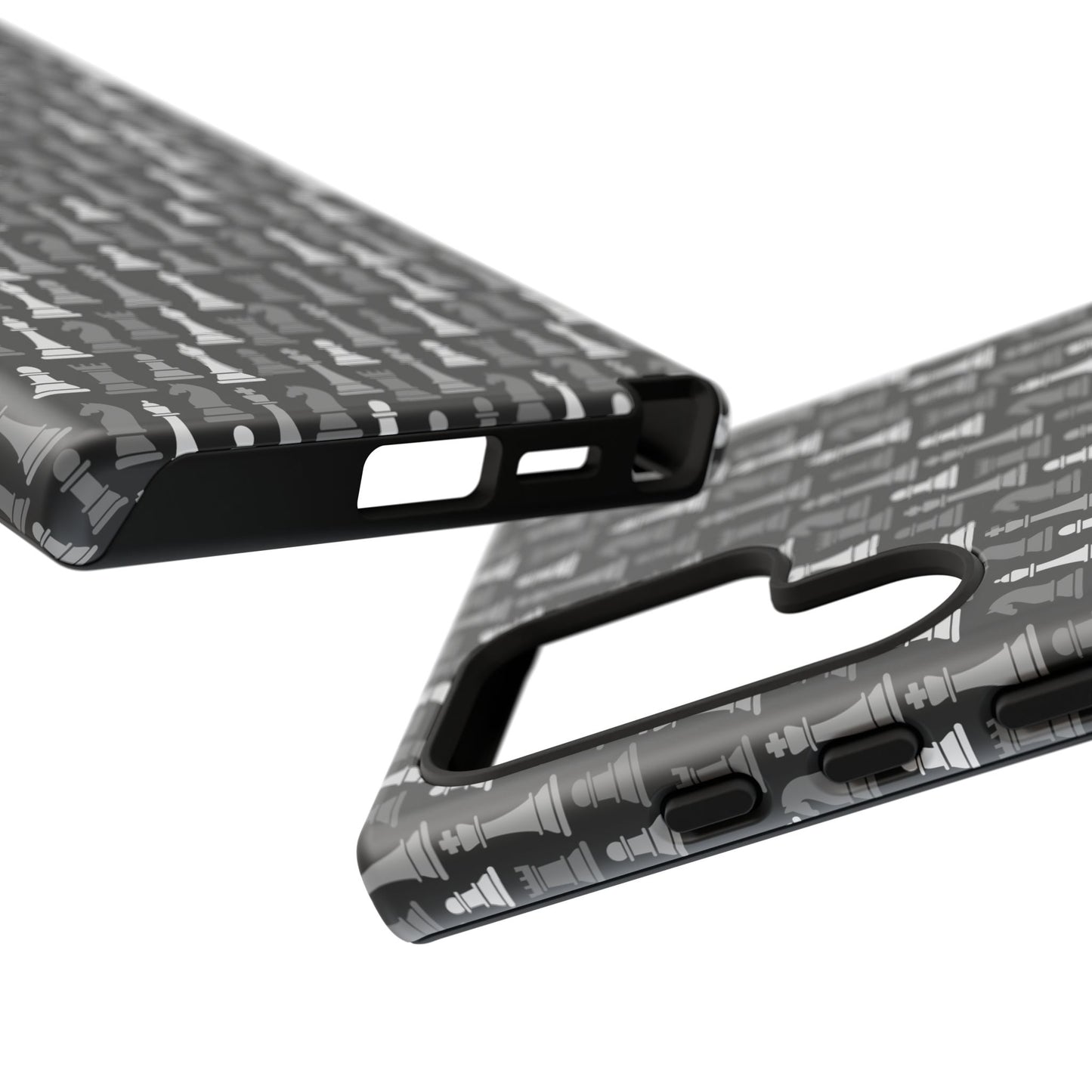 Chess Phone Case - Bold Black