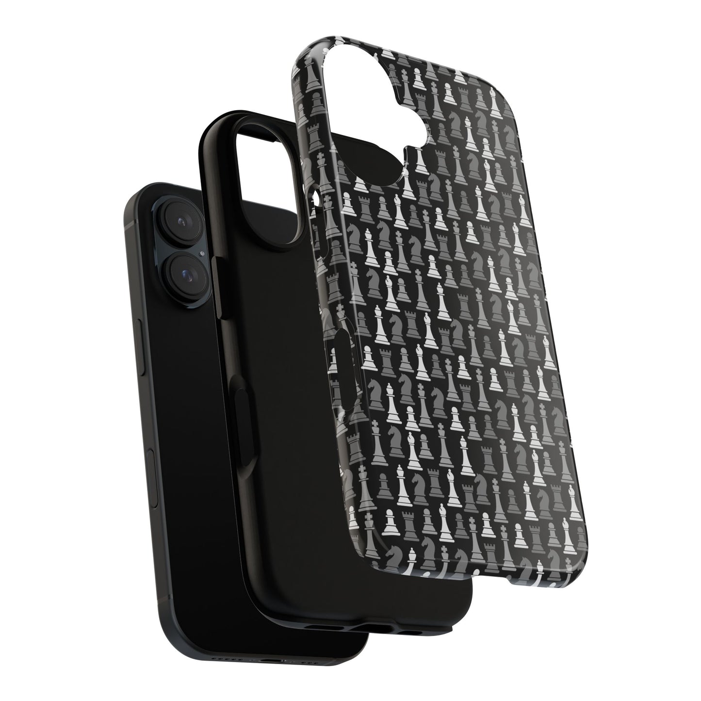 Chess Phone Case - Bold Black