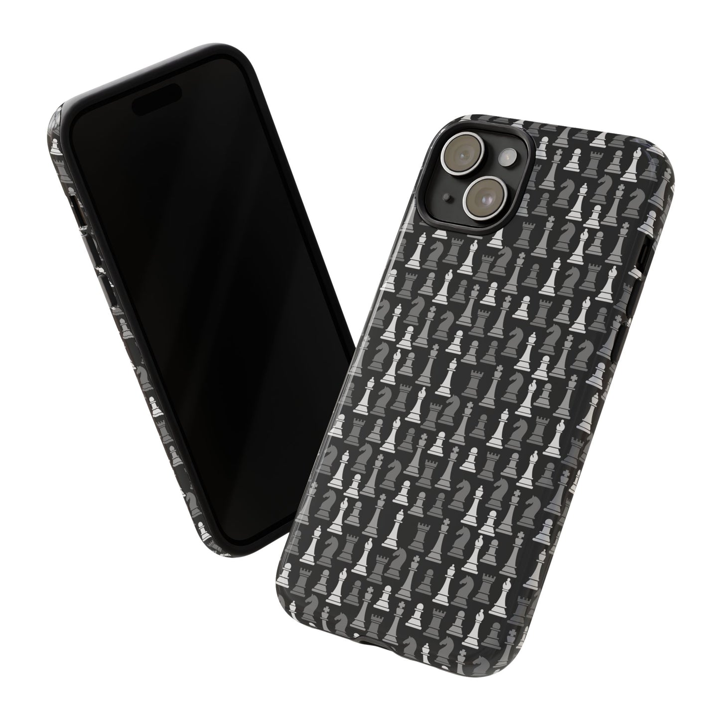 Chess Phone Case - Bold Black