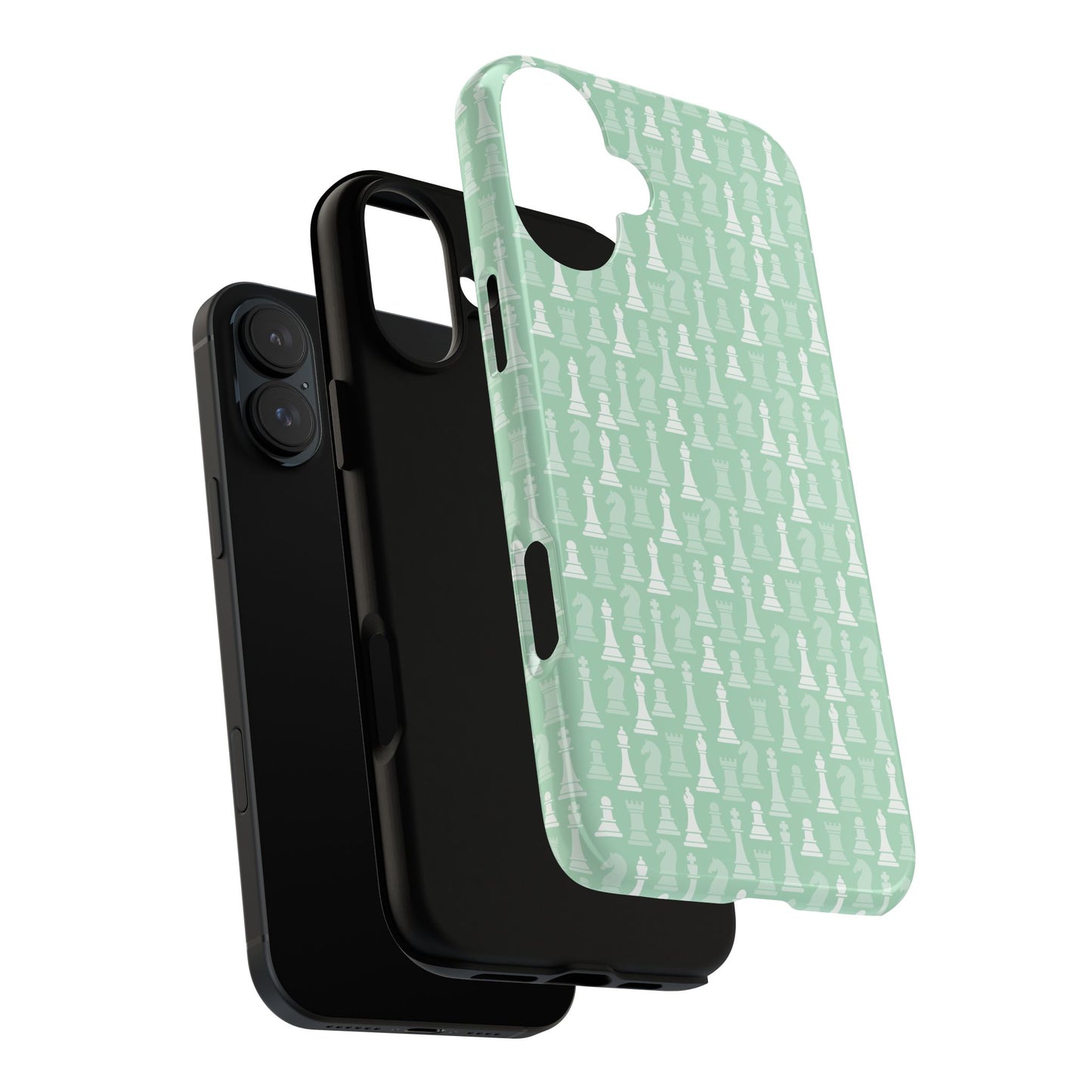 Chess Phone Case - Muted Mint