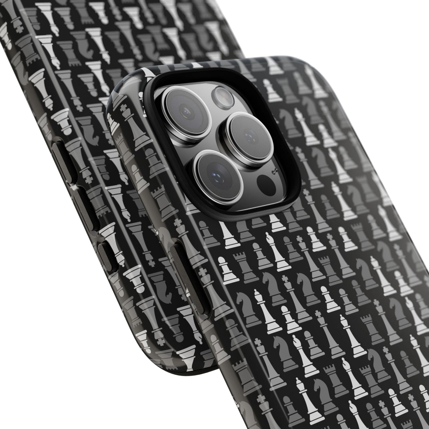 Chess Phone Case - Bold Black