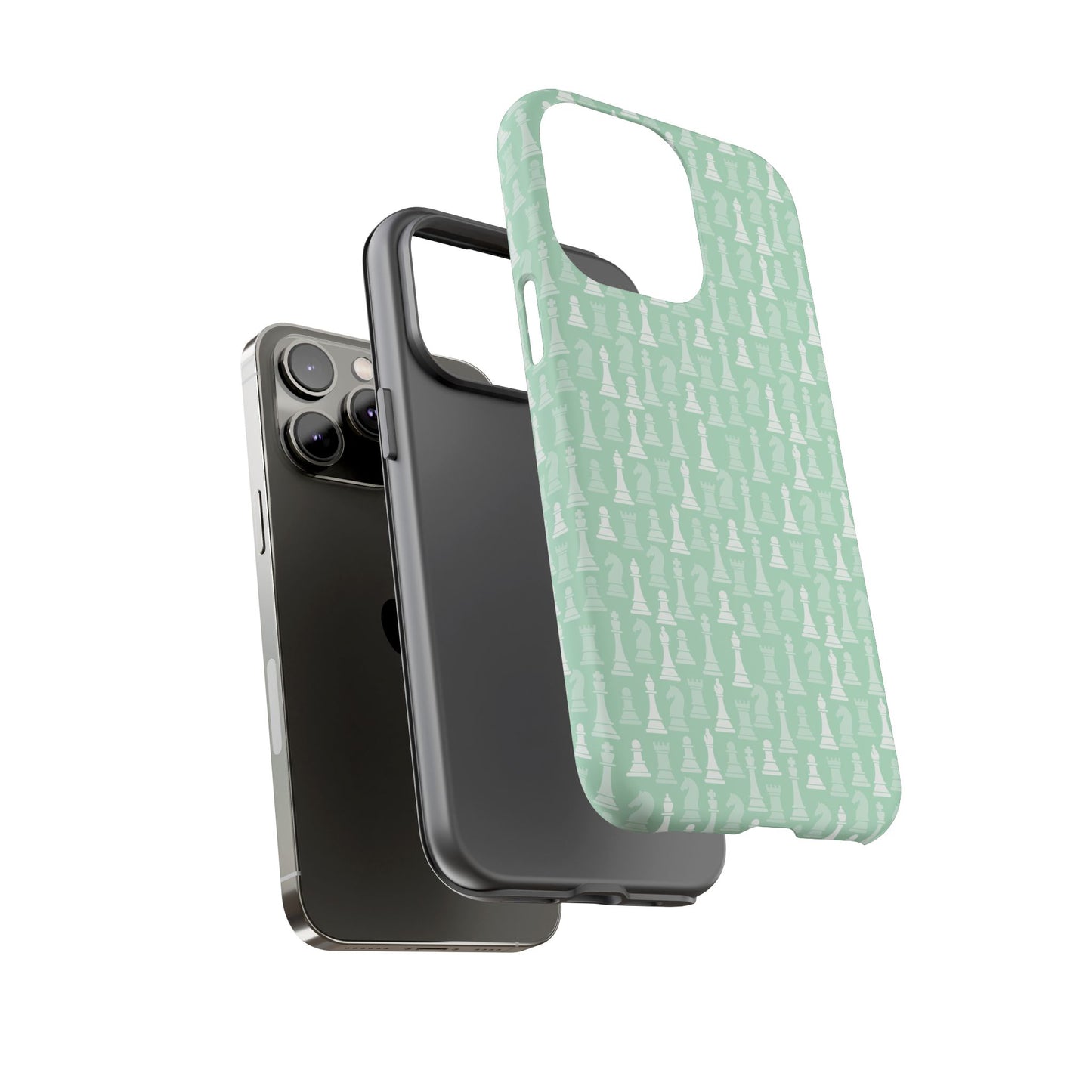 Chess Phone Case - Muted Mint