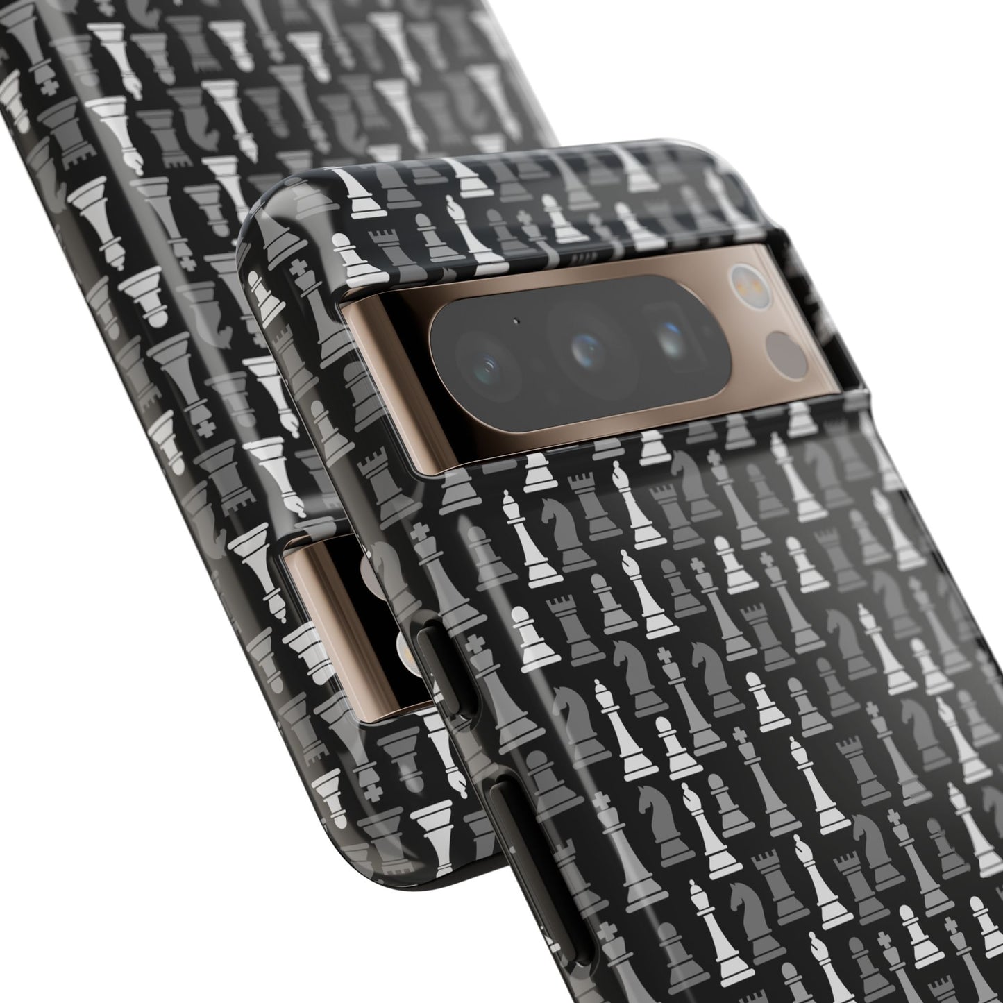 Chess Phone Case - Bold Black