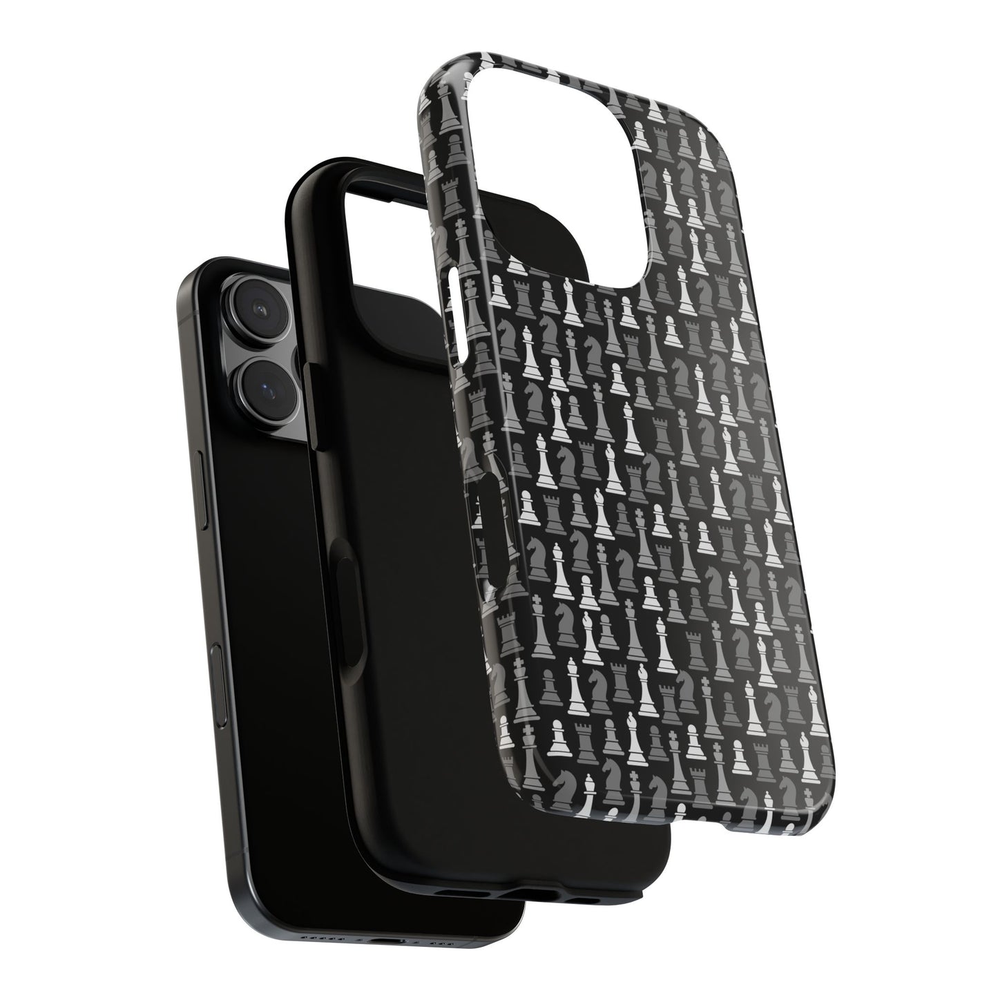Chess Phone Case - Bold Black