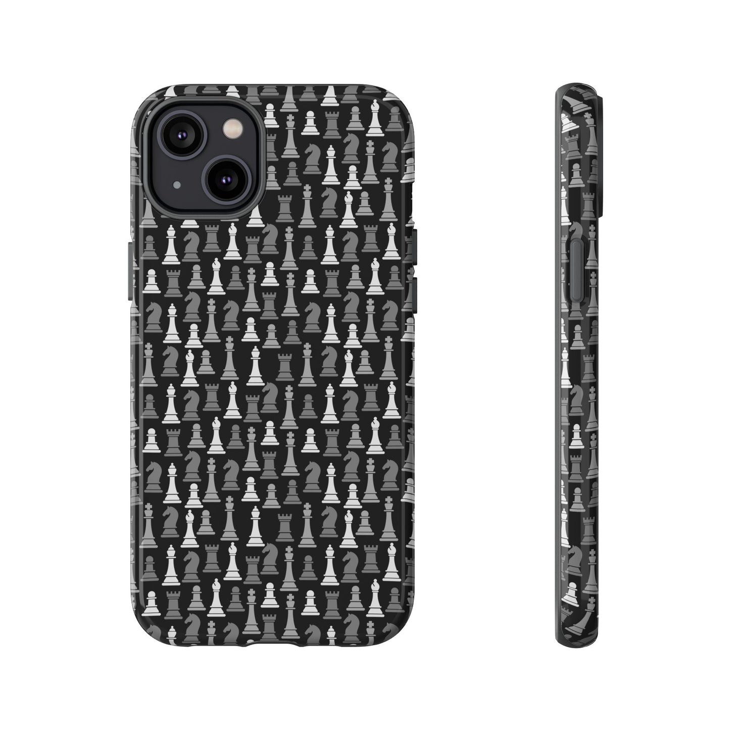 Chess Phone Case - Bold Black