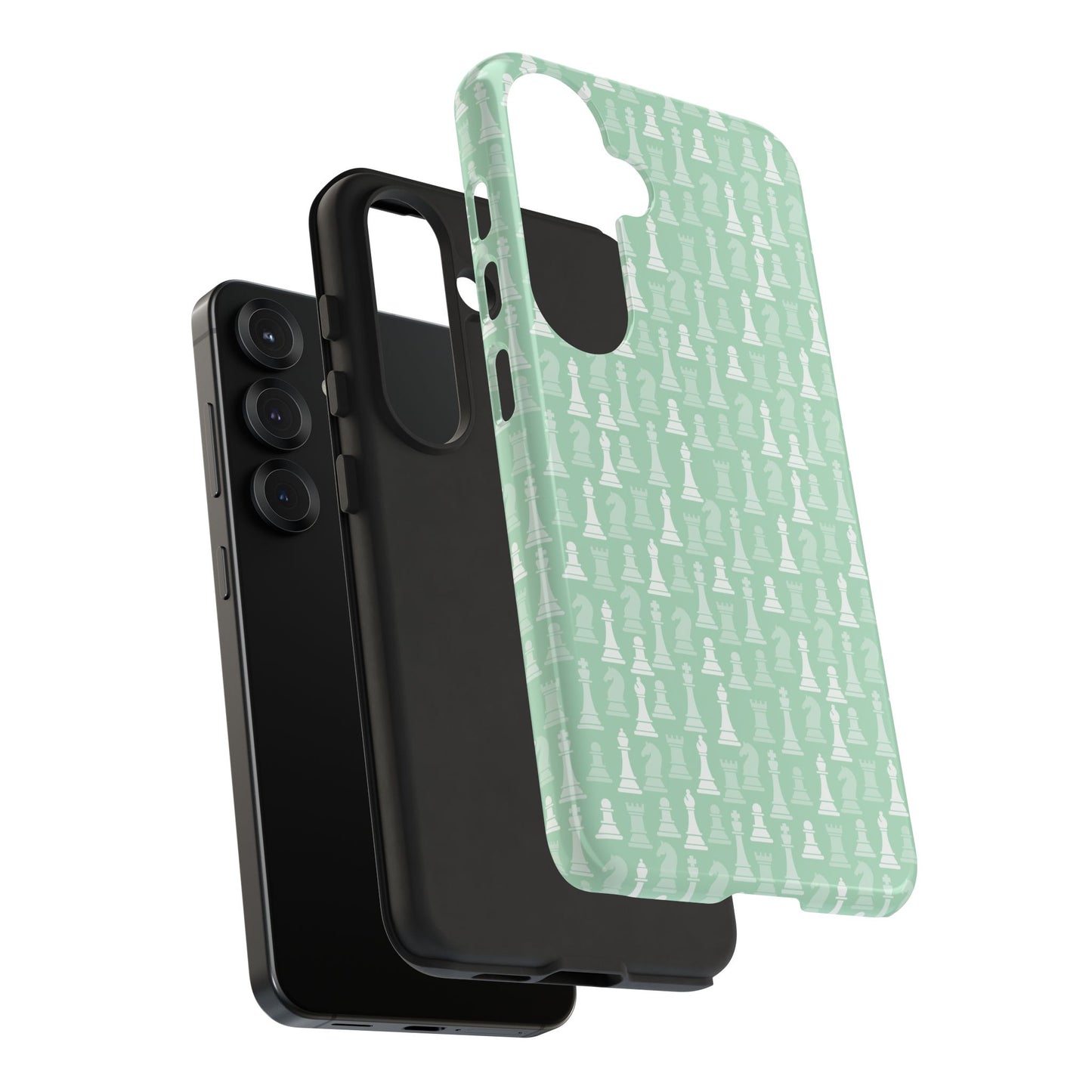 Chess Phone Case - Muted Mint