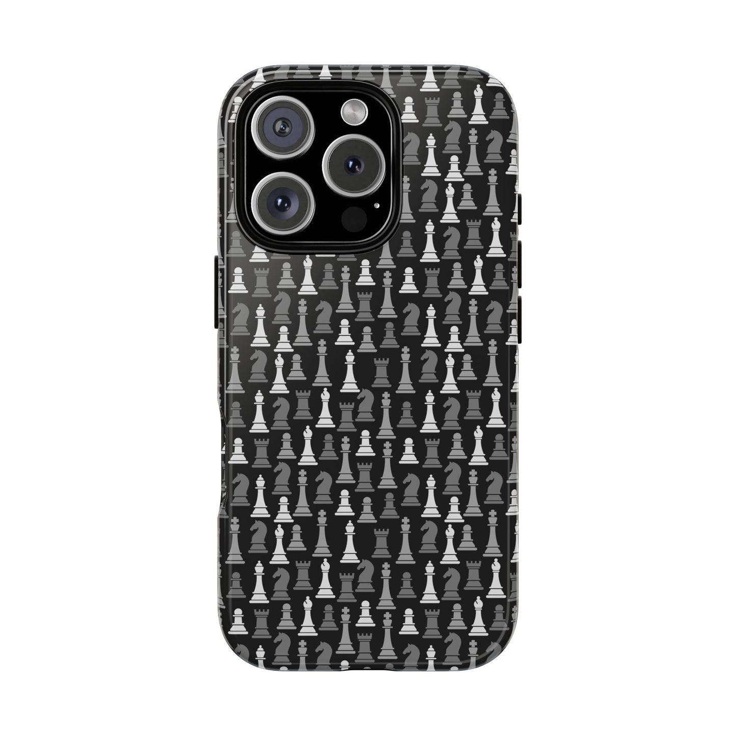 Chess Phone Case - Bold Black