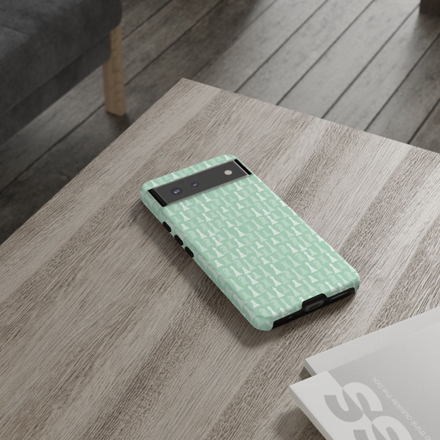 Chess Phone Case - Muted Mint