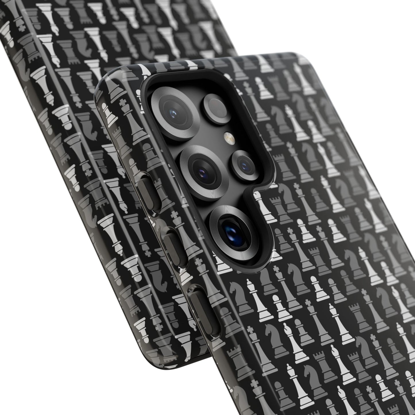 Chess Phone Case - Bold Black