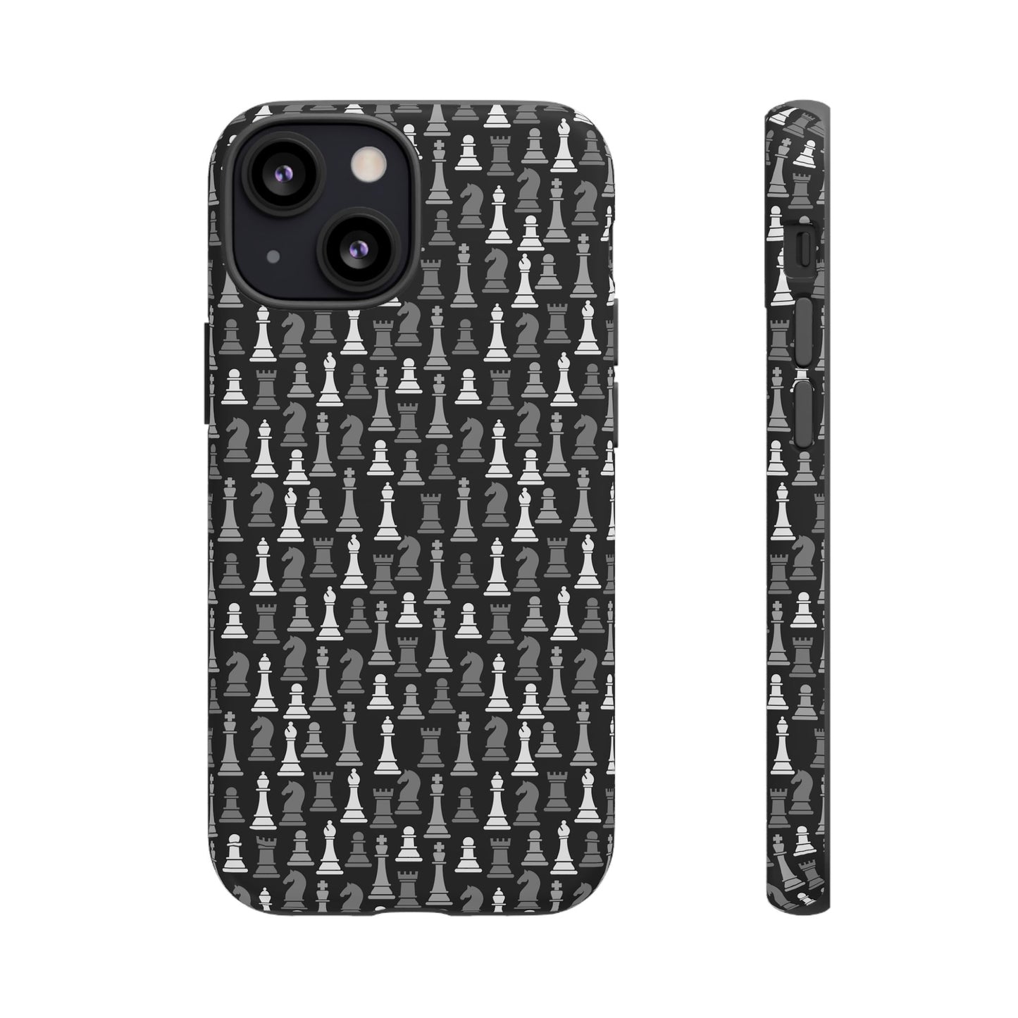 Chess Phone Case - Bold Black