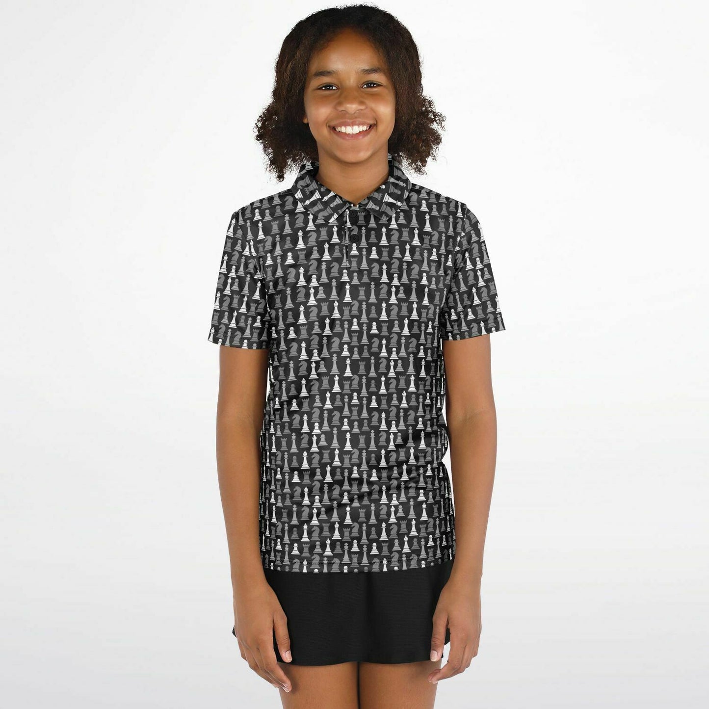 Youth Polo Shirt - Black