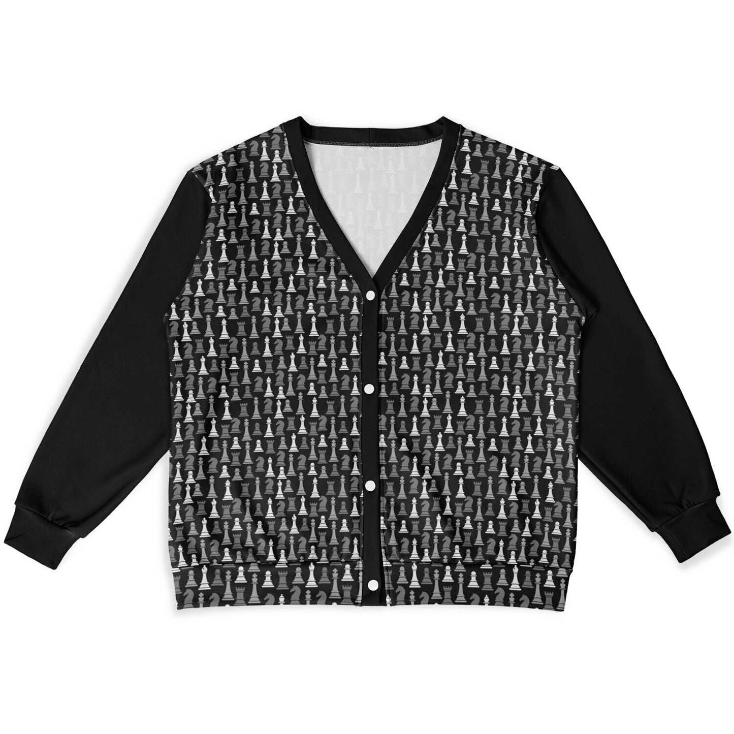 Adult Cardigan - Black and Gray