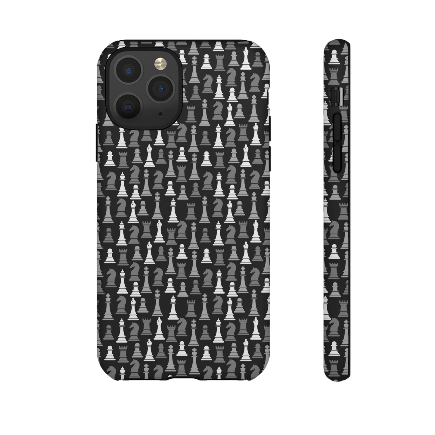 Chess Phone Case - Bold Black