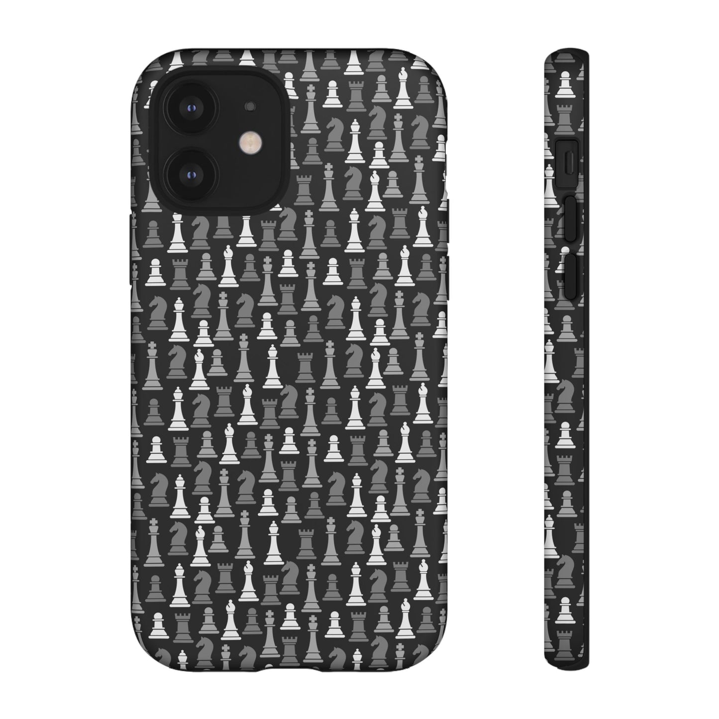 Chess Phone Case - Bold Black