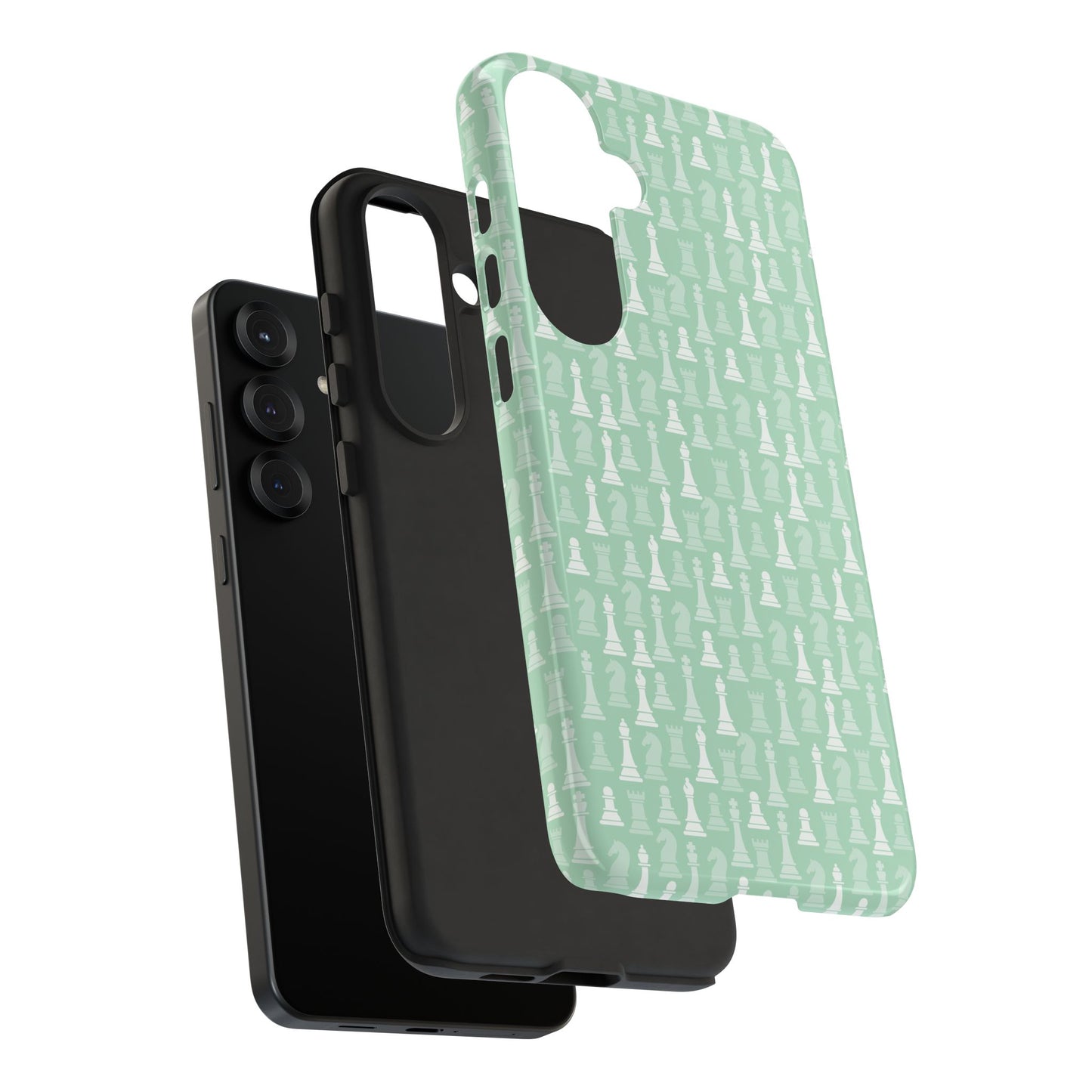 Chess Phone Case - Muted Mint