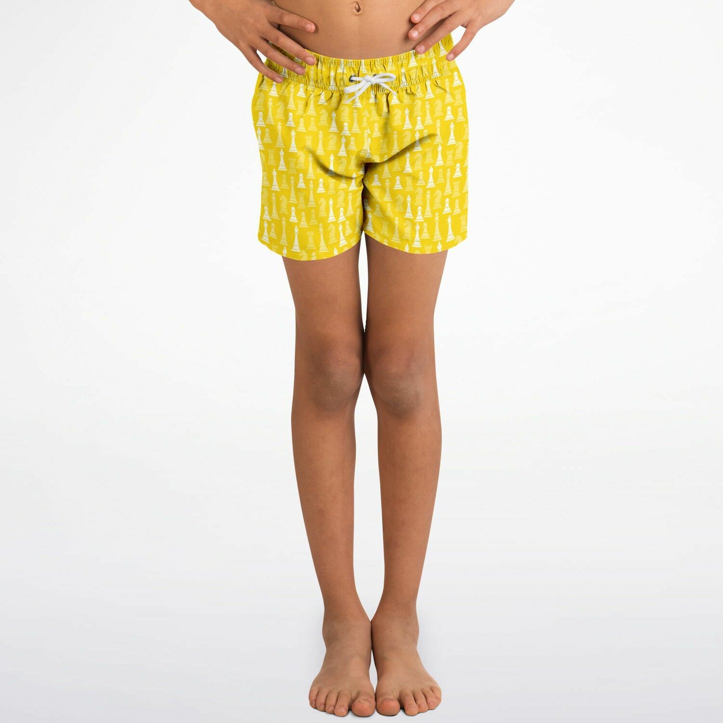 Kids Swim Trunks - Yellow