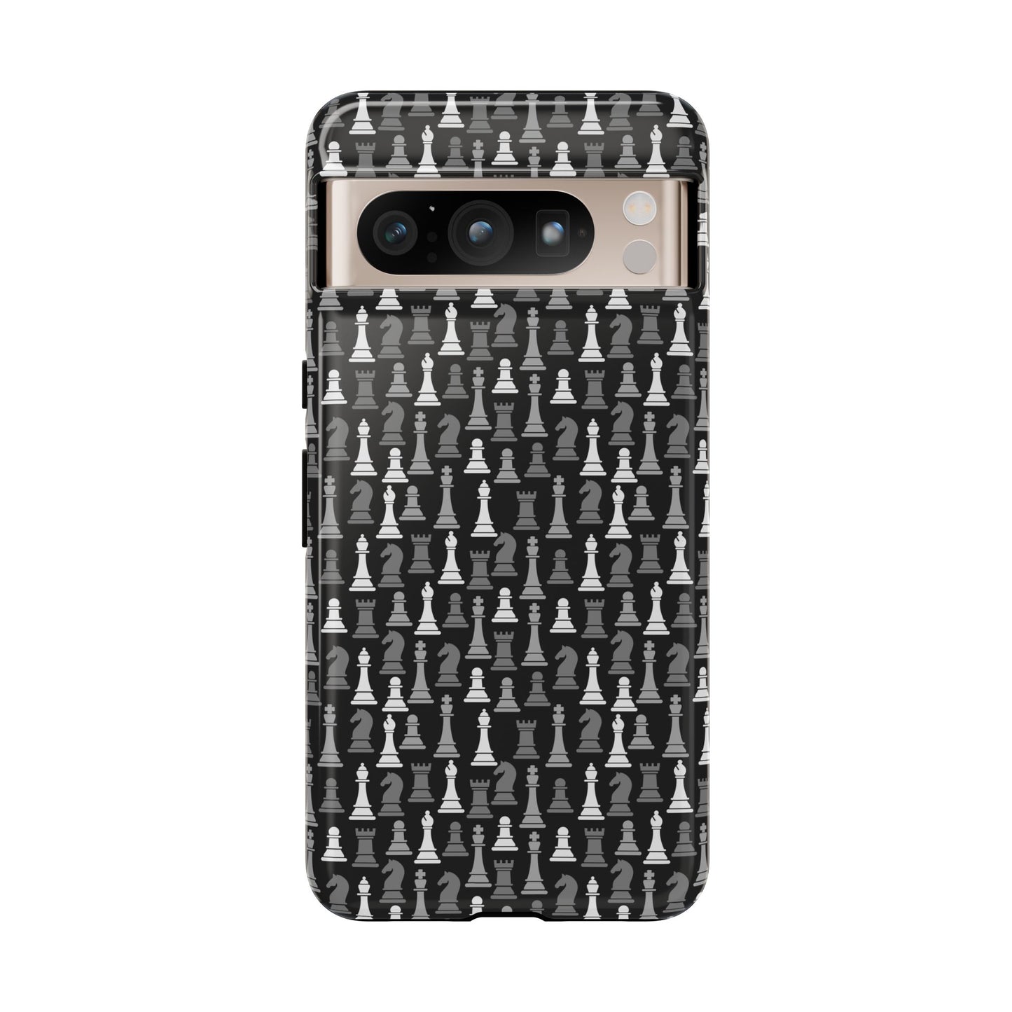 Chess Phone Case - Bold Black
