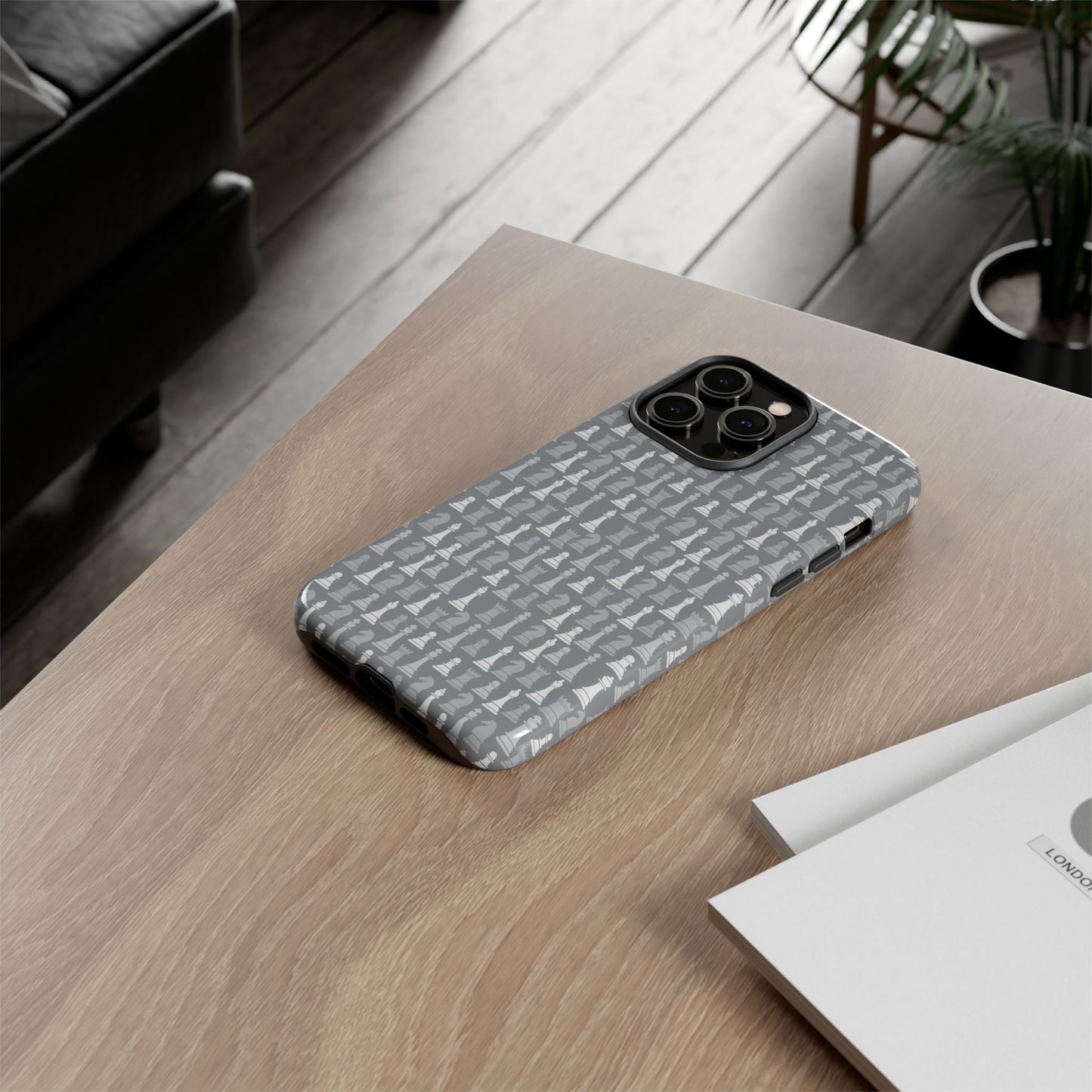 Chess Phone Case - Ghost Gray