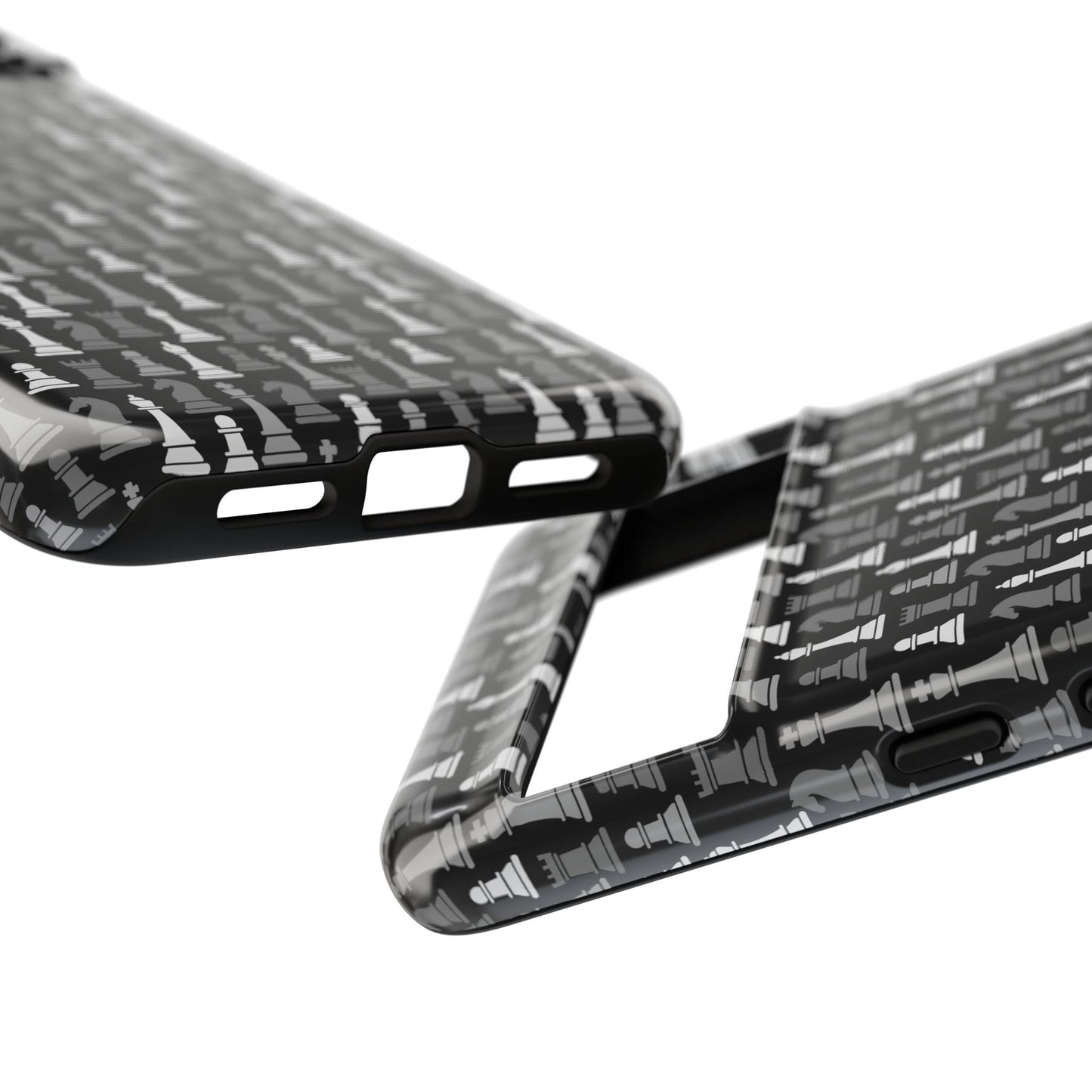 Chess Phone Case - Bold Black