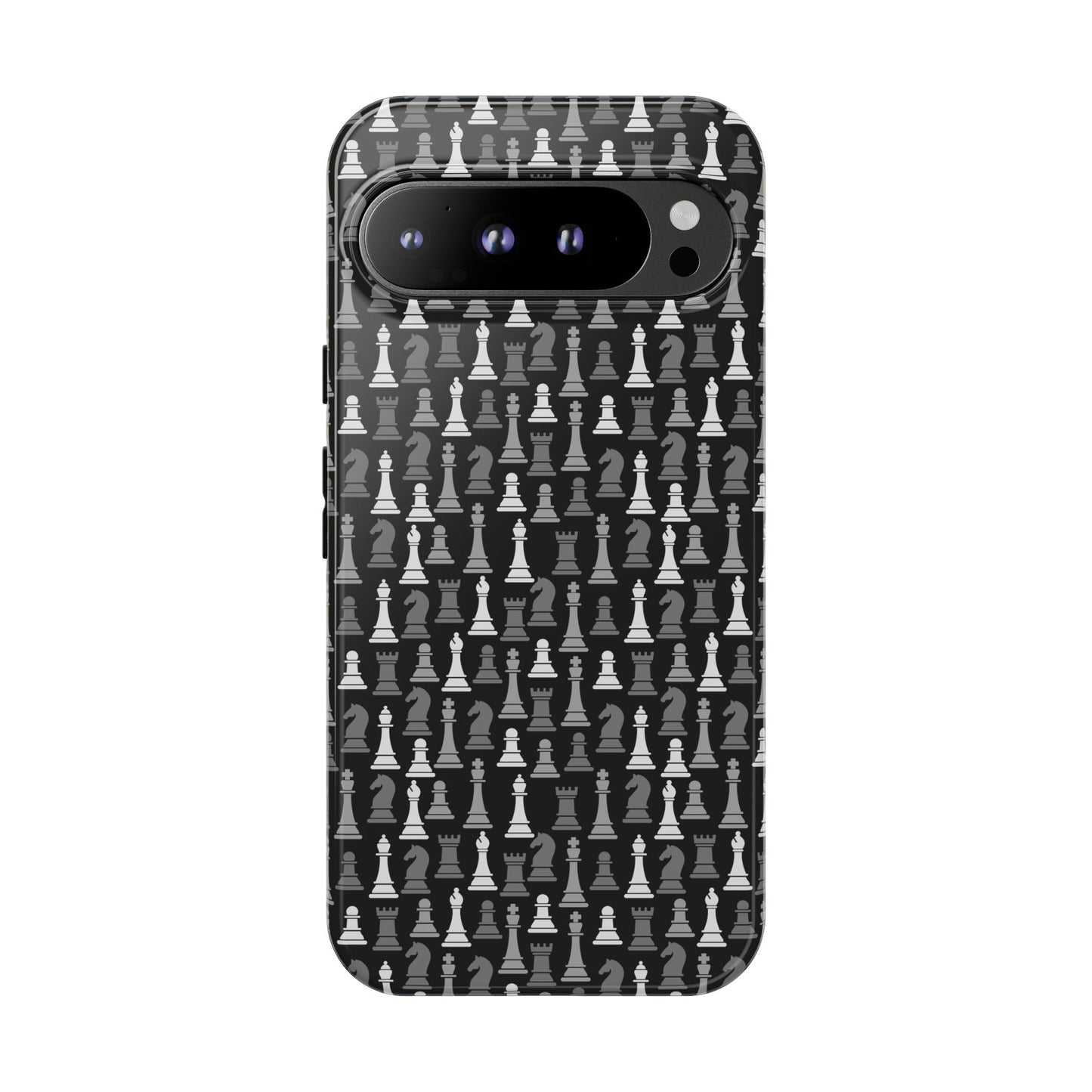 Chess Phone Case - Bold Black