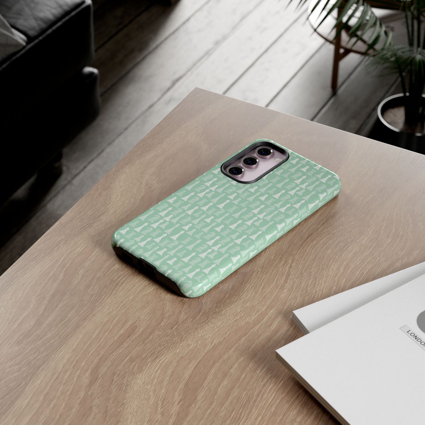 Chess Phone Case - Muted Mint