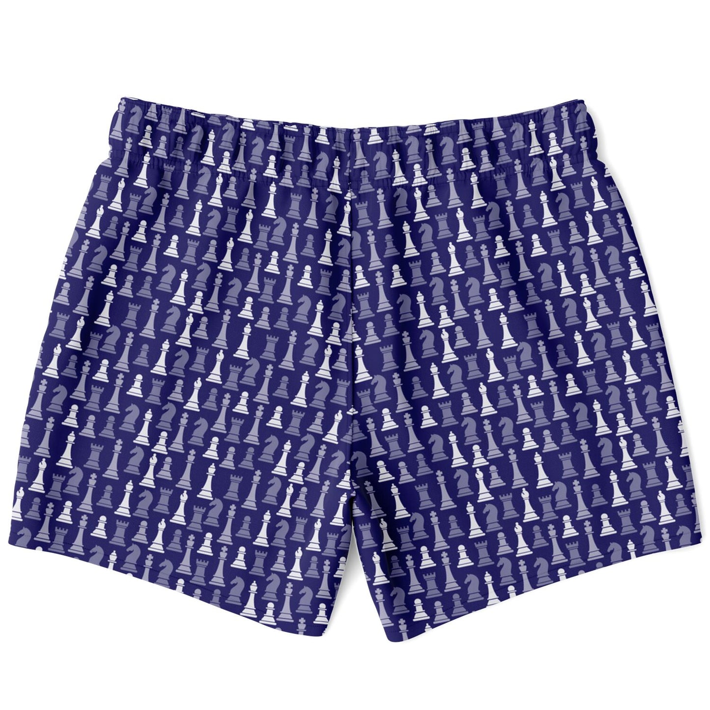 Men's Swim Trunks - Navy and White