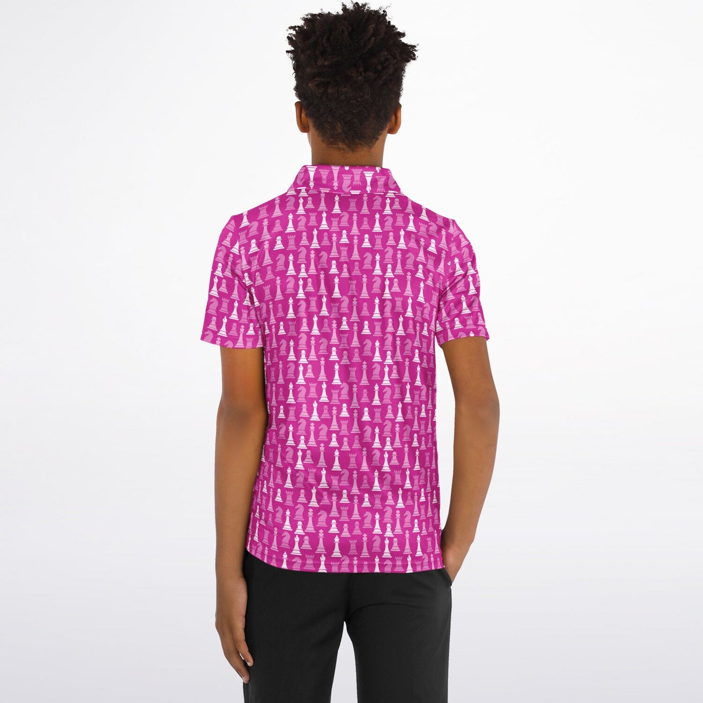 Youth Polo Shirt - Pink