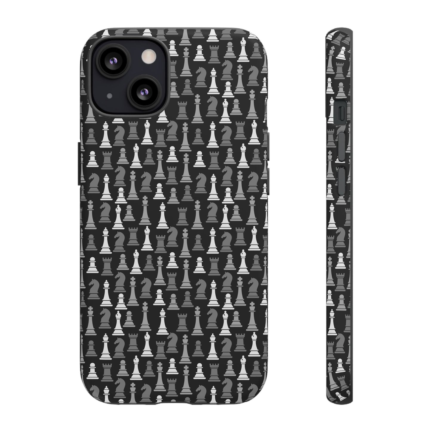 Chess Phone Case - Bold Black
