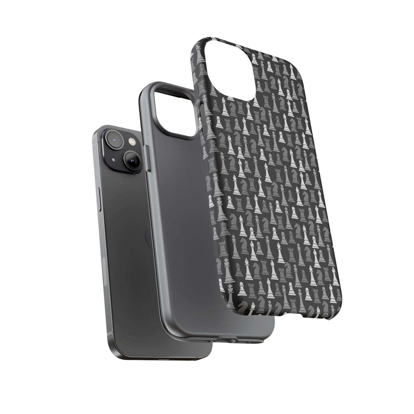 Chess Phone Case - Bold Black