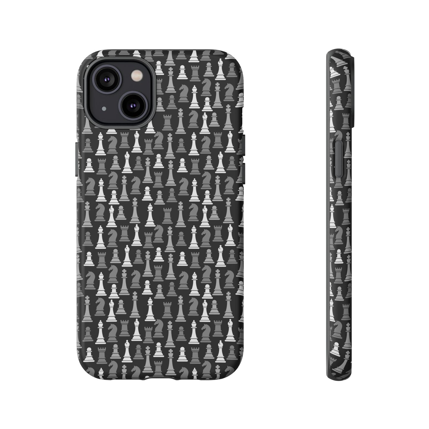 Chess Phone Case - Bold Black