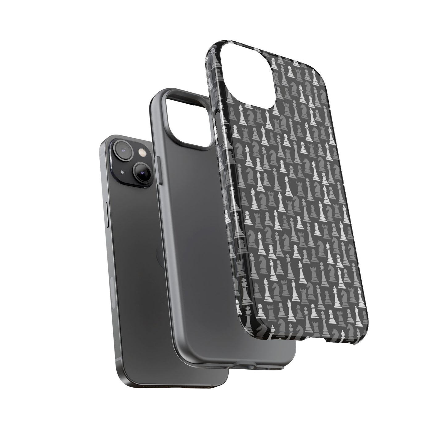 Chess Phone Case - Bold Black