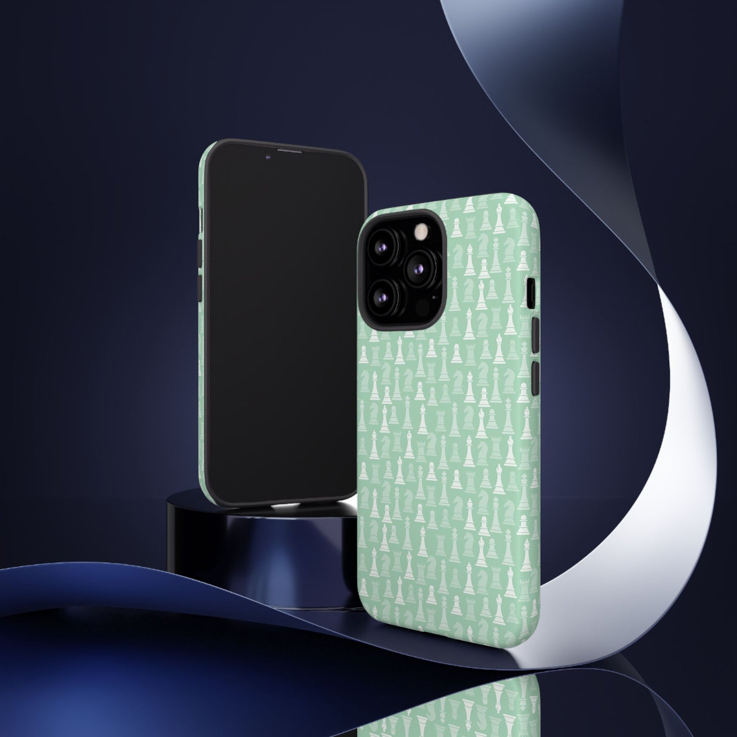 Chess Phone Case - Muted Mint