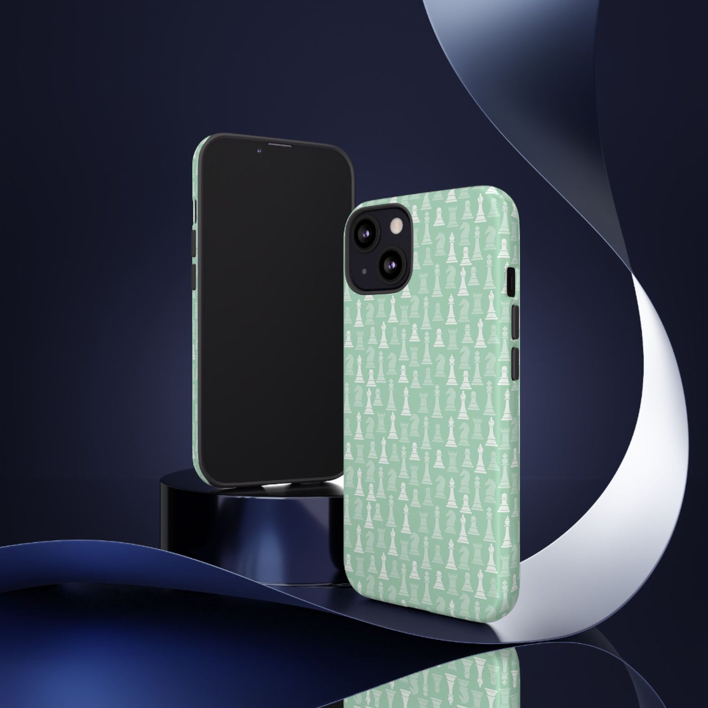 Chess Phone Case - Muted Mint