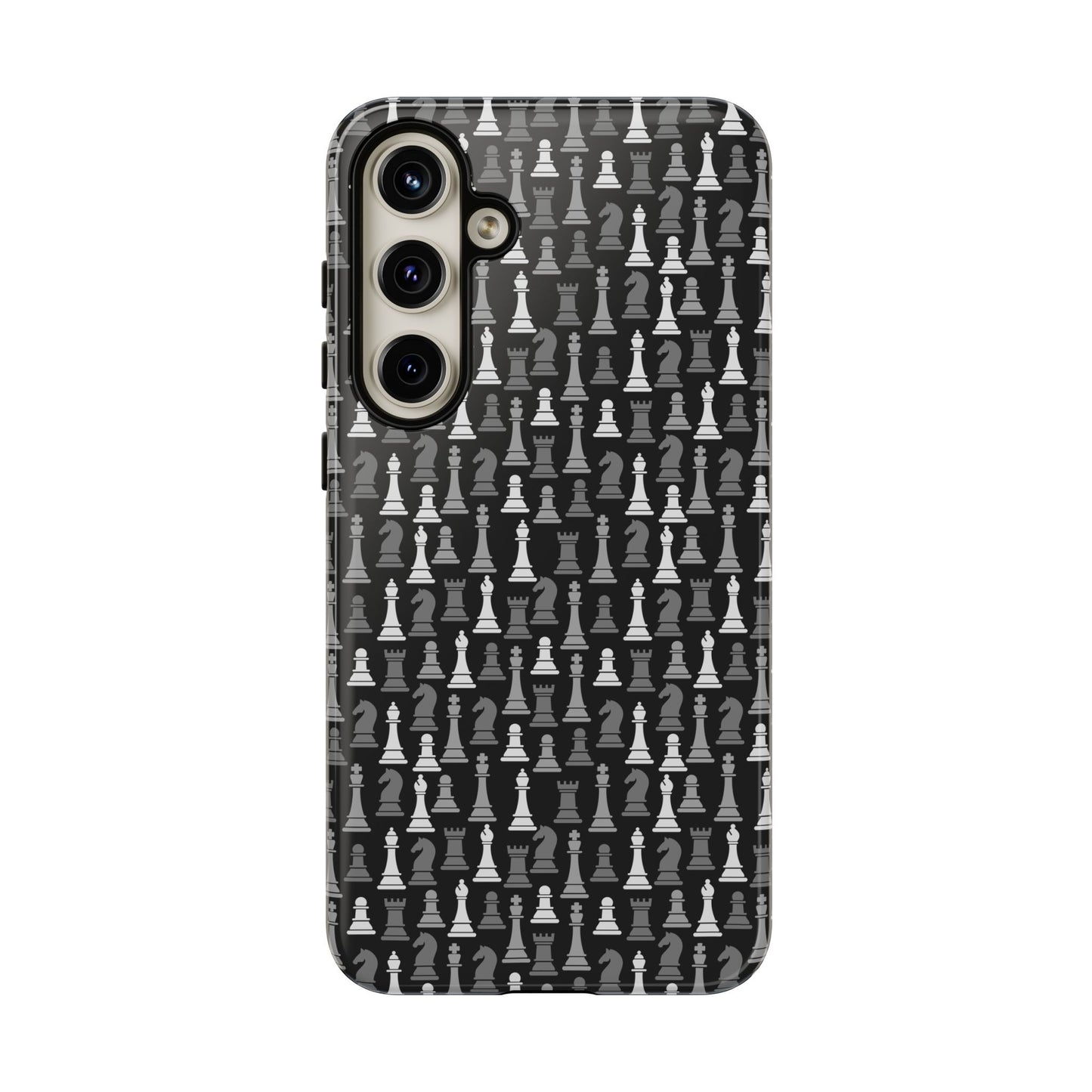 Chess Phone Case - Bold Black