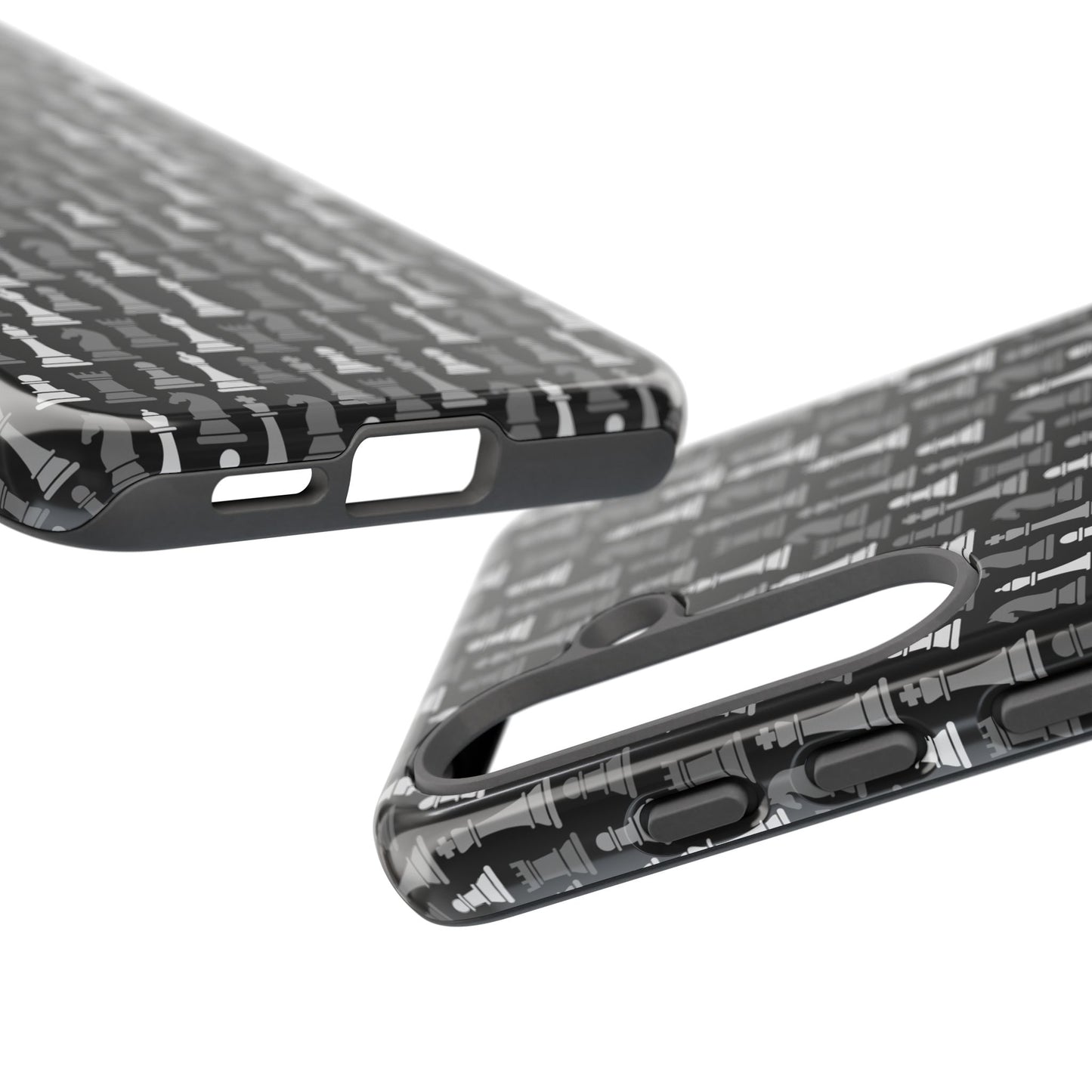 Chess Phone Case - Bold Black