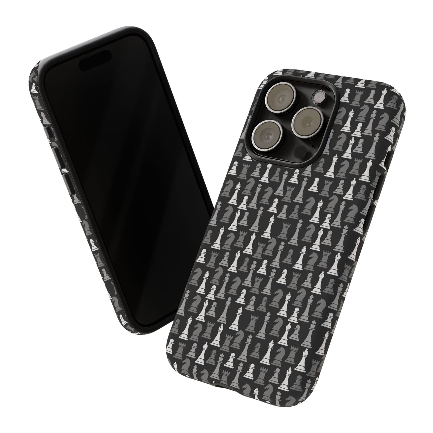 Chess Phone Case - Bold Black