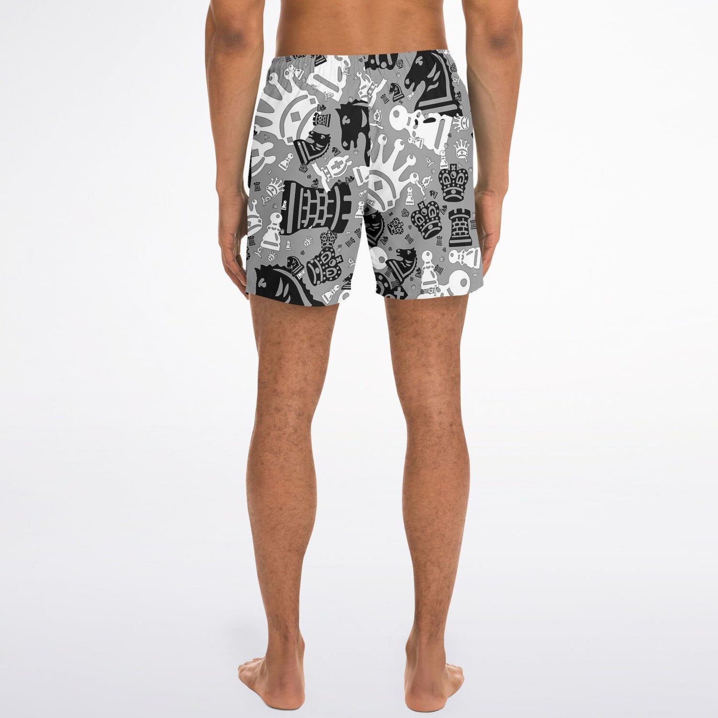 Men's Swim Trunks - Bold Gray