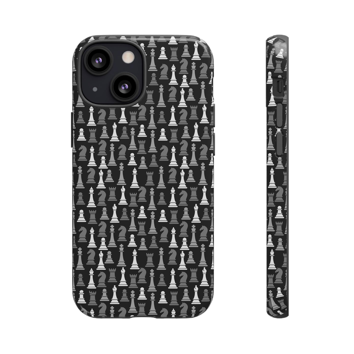 Chess Phone Case - Bold Black