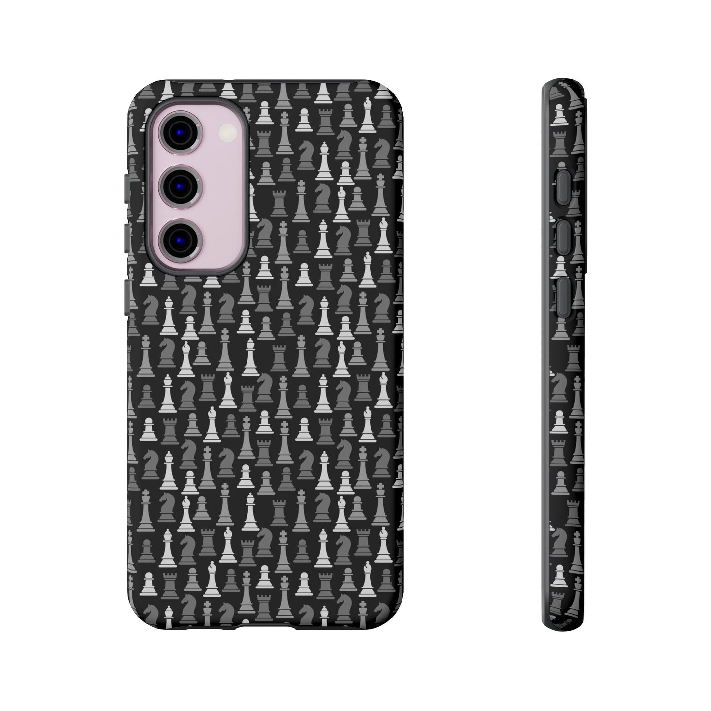 Chess Phone Case - Bold Black