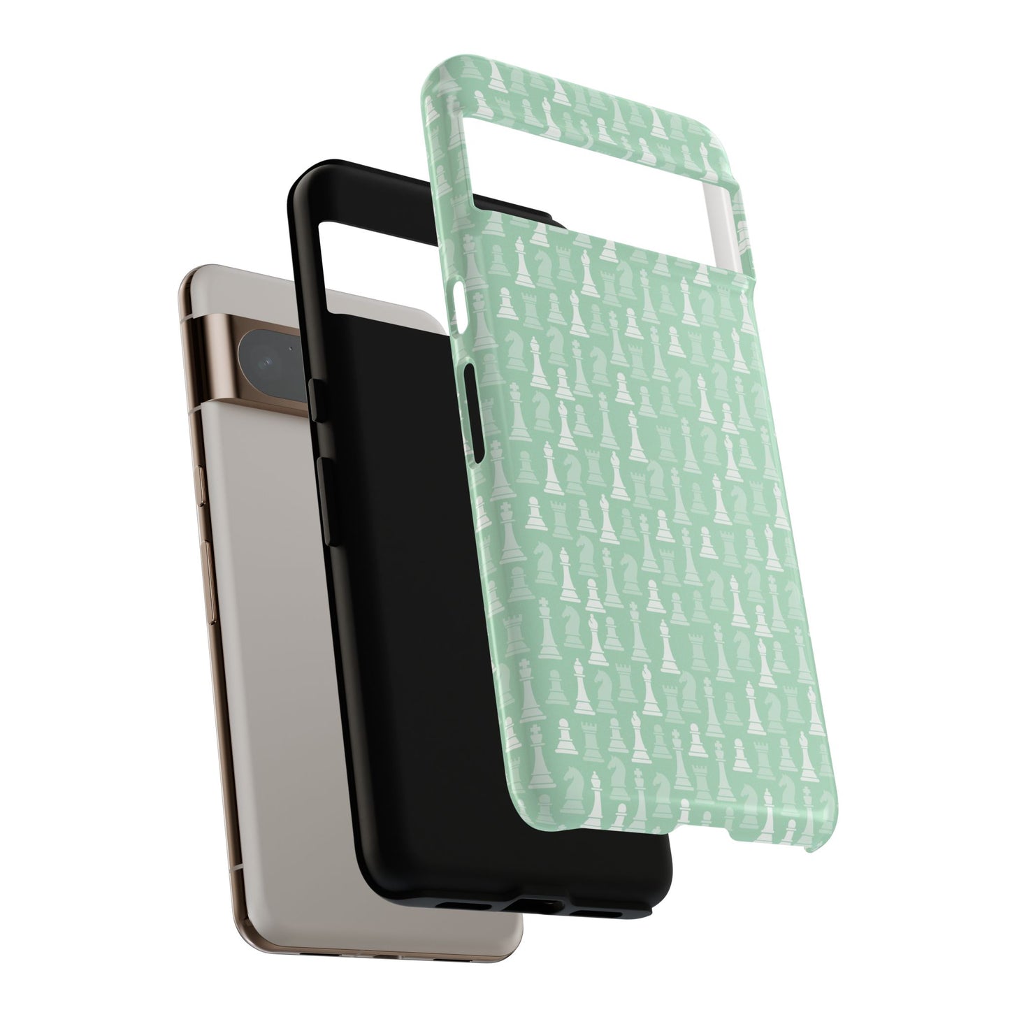 Chess Phone Case - Muted Mint