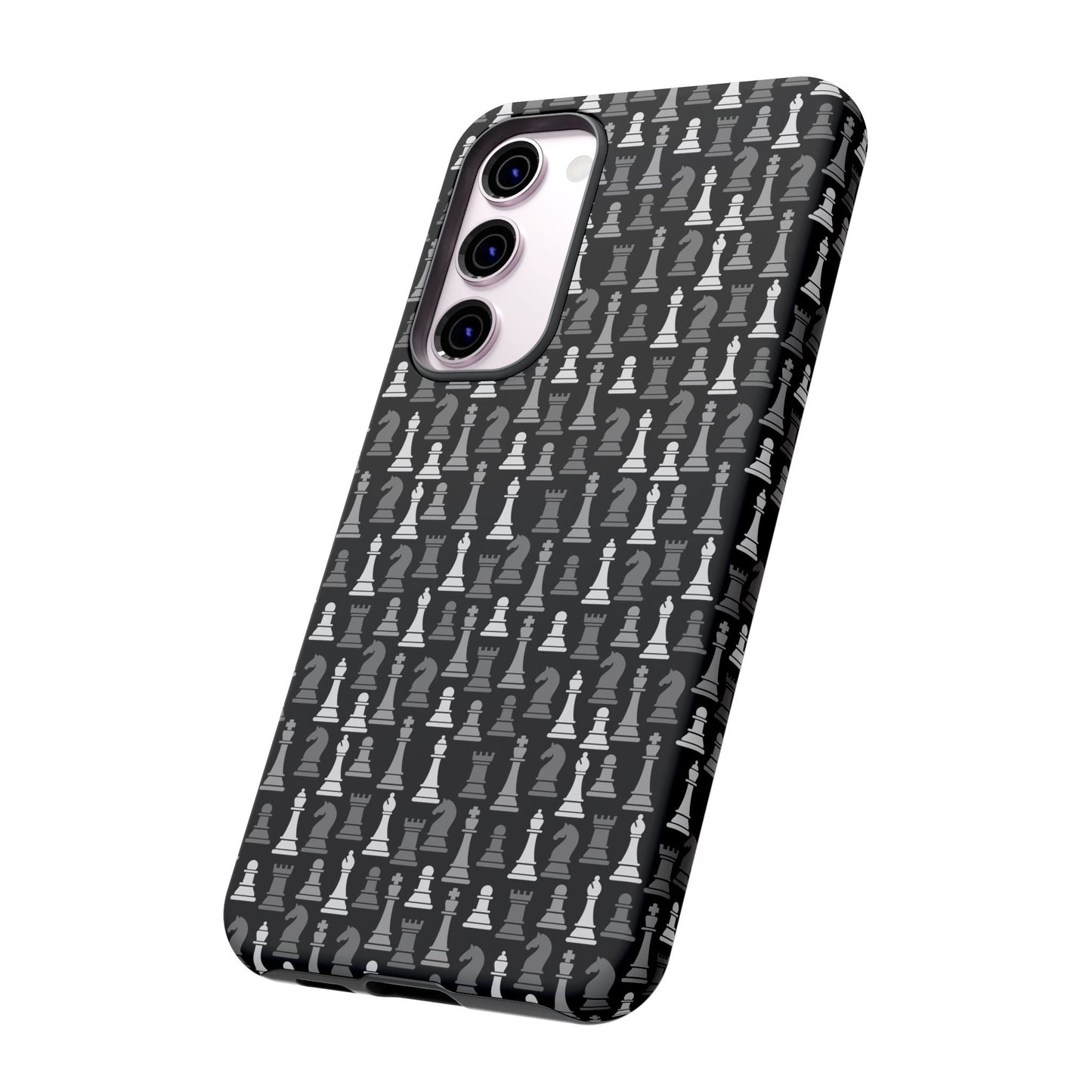 Chess Phone Case - Bold Black