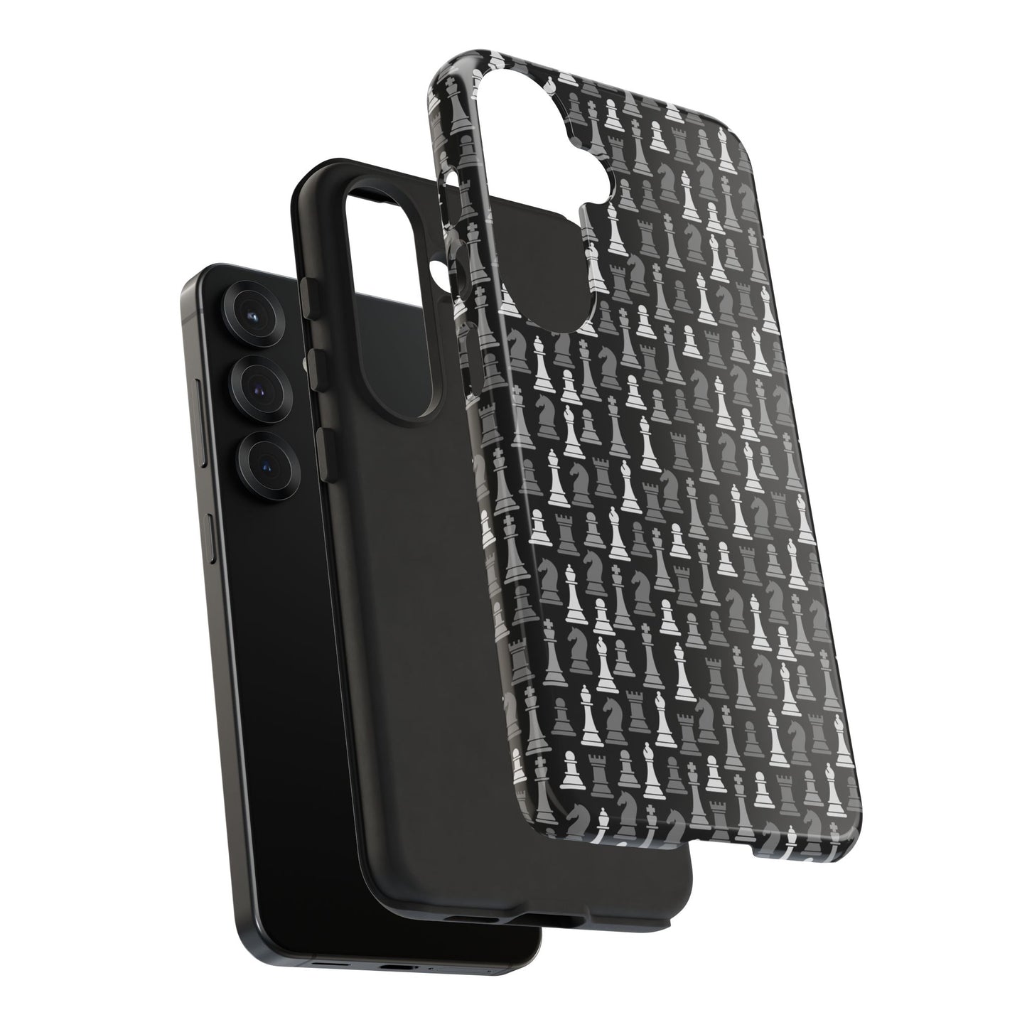 Chess Phone Case - Bold Black