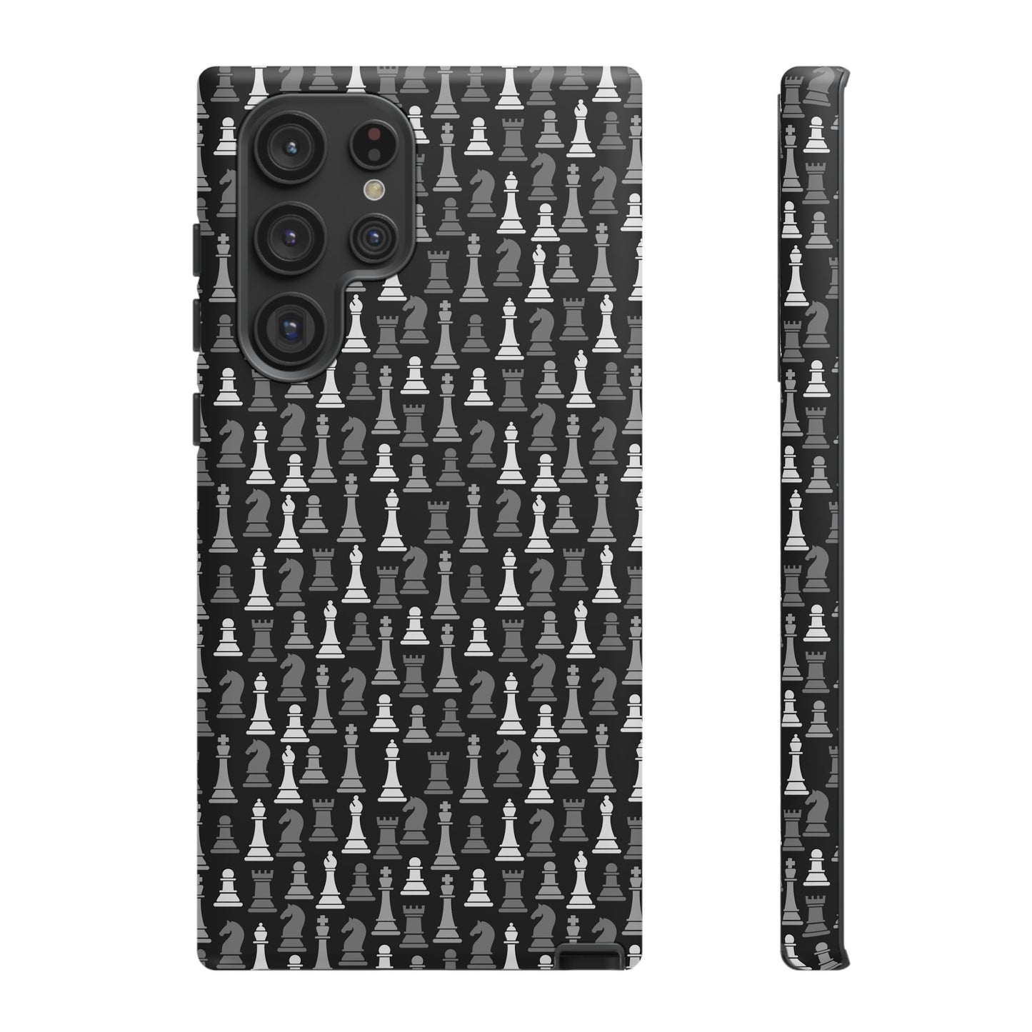 Chess Phone Case - Bold Black