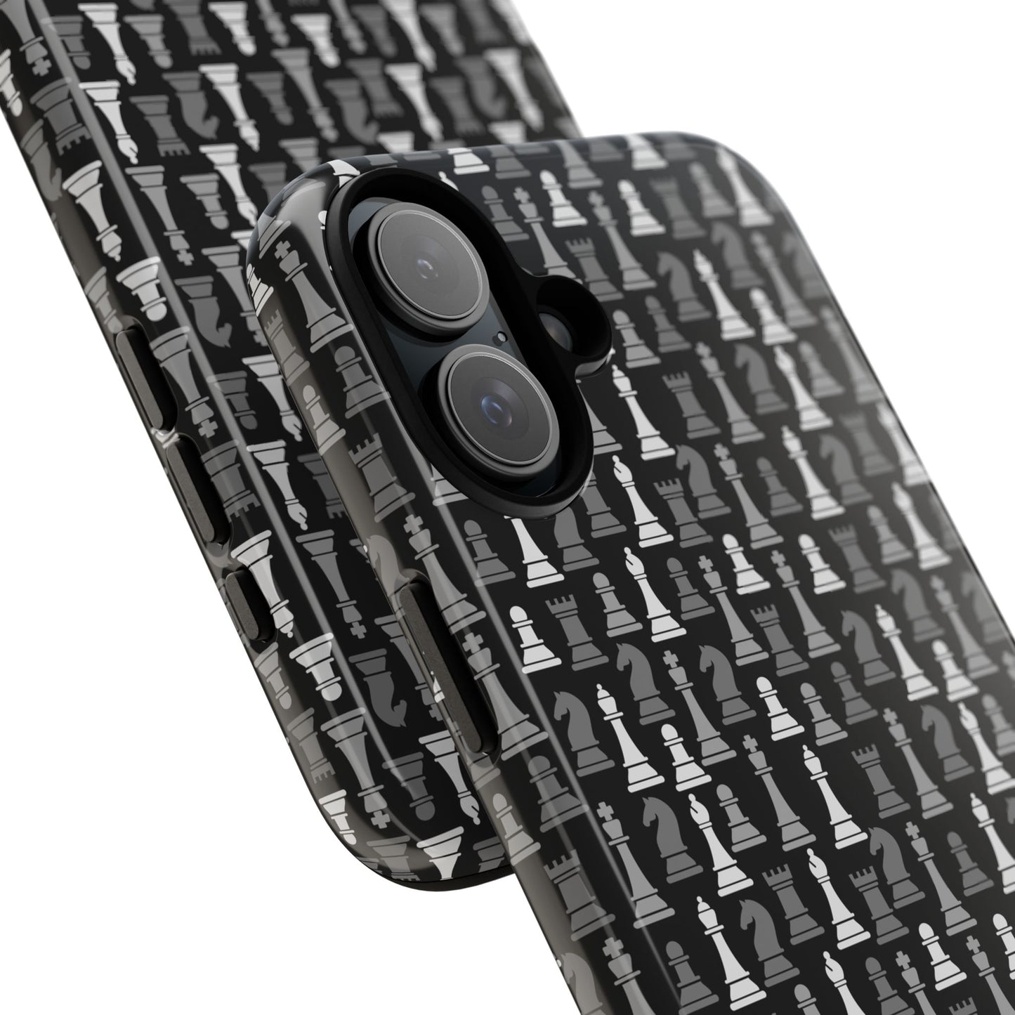 Chess Phone Case - Bold Black