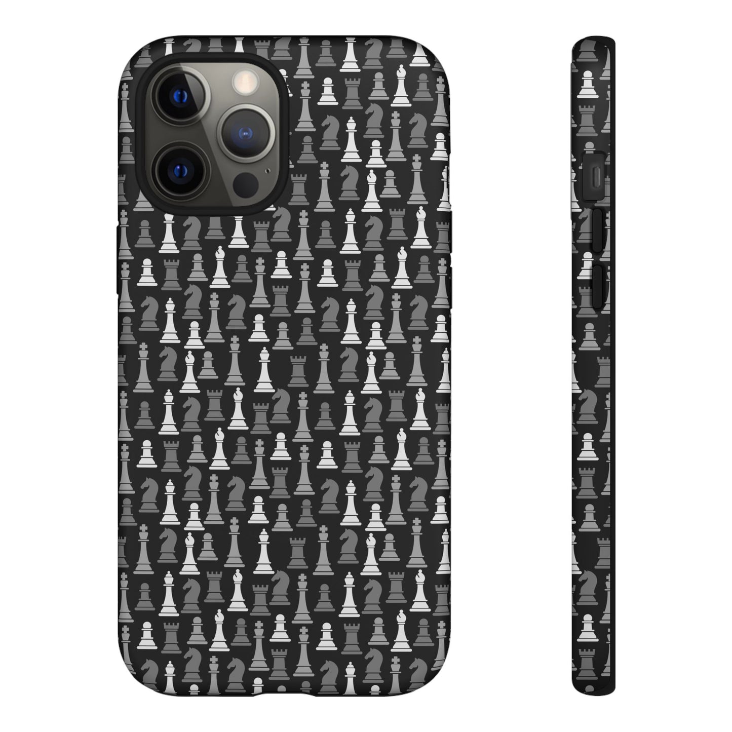 Chess Phone Case - Bold Black