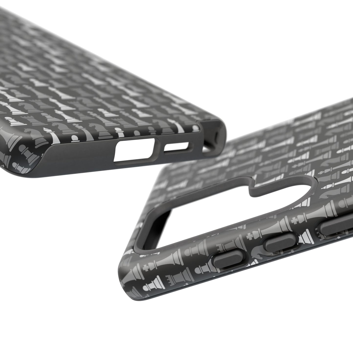 Chess Phone Case - Bold Black