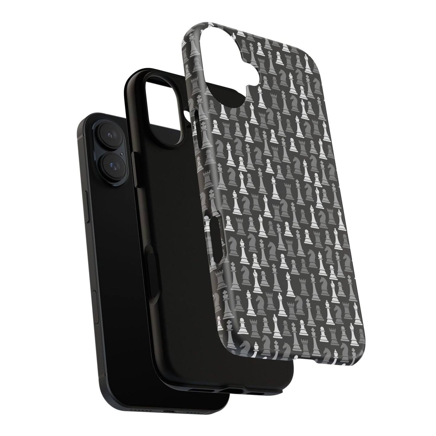Chess Phone Case - Bold Black
