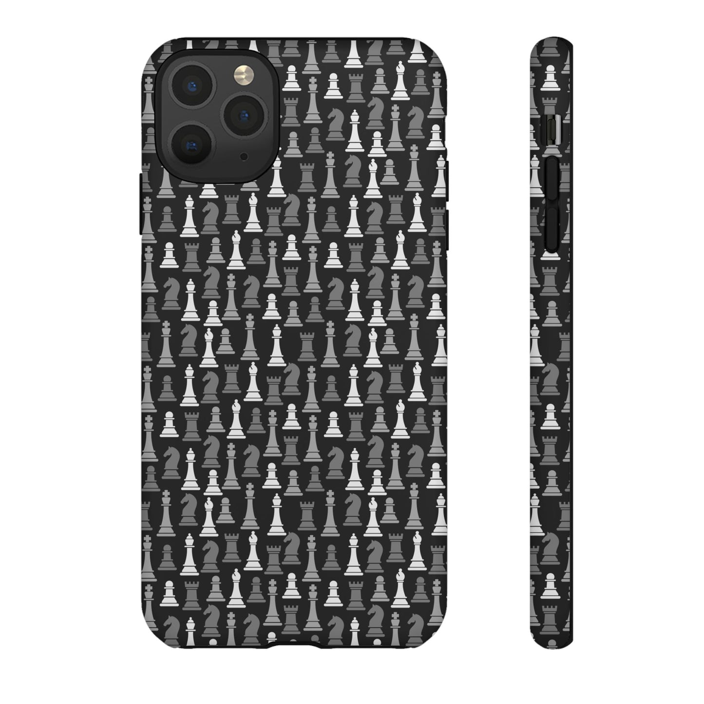 Chess Phone Case - Bold Black