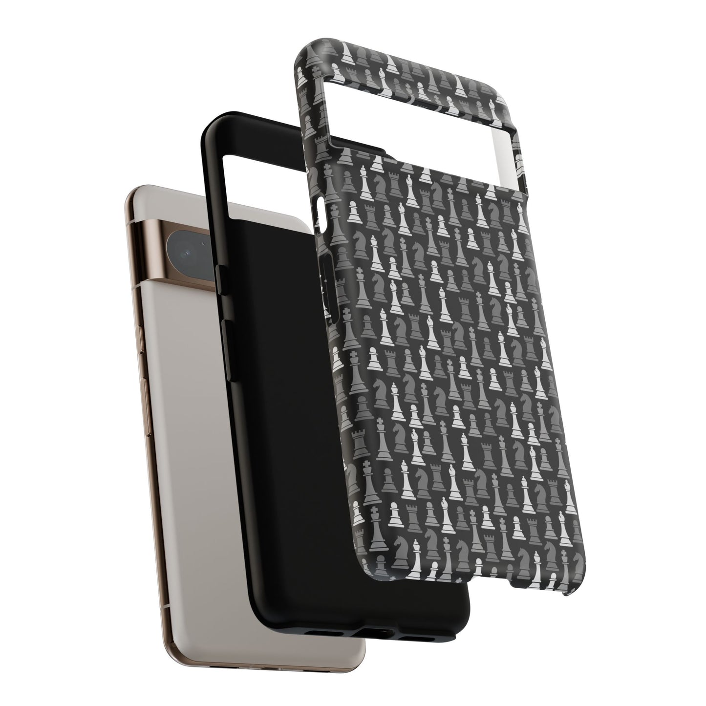 Chess Phone Case - Bold Black